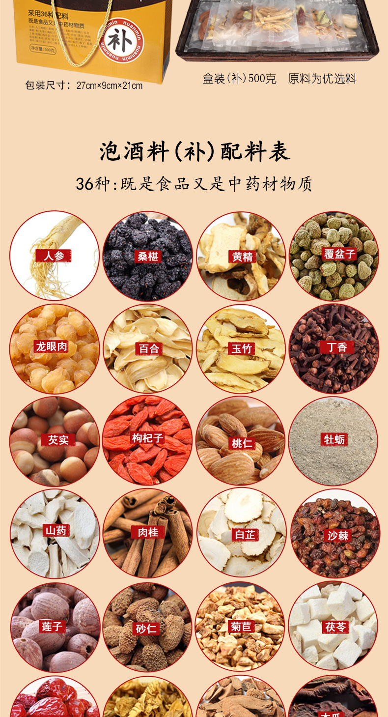 【正规泡酒料贴/牌/代/工】养生泡酒料包中药材泡酒配方会销礼品-阿里巴巴