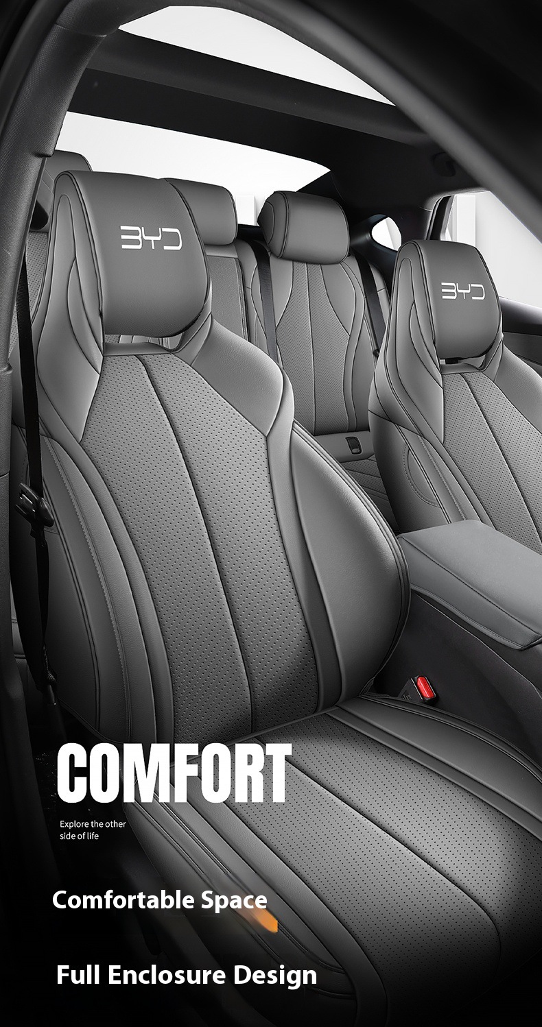2025 New Model Special Car Seat Cushion for Seal 06, Left-Hand Drive Overseas Right-Hand Drive Seat Cover, Cross-Border Full-Cover Car Seat Cushion
