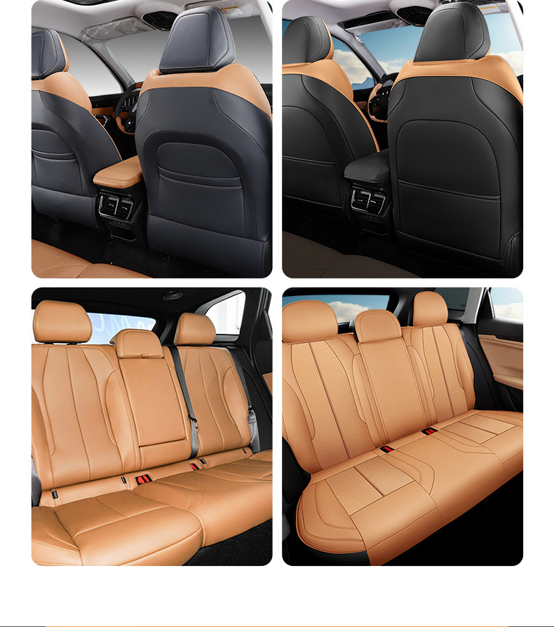 Specially Designed for 25 Geely Boyue L Seat Covers, Suitable for All Seasons, Full Surround Cushion, Fourth Generation Leather Seat Cover