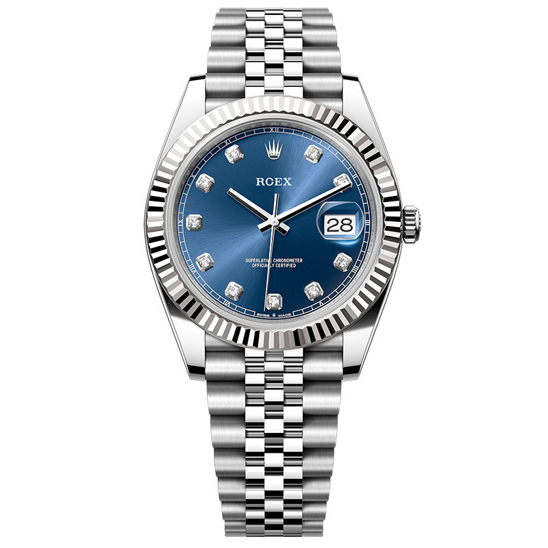 Wave ­ Qin Watch Swiss Genuine Men's Waterproof Couple Watch Fully Automatic Mechanical Watch Luminous Fashion Casual Watch
