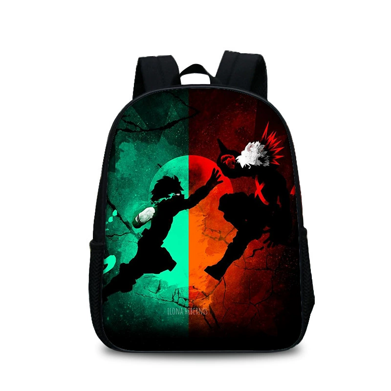 Рюкзак в стиле My Hero Academia 35 см, однослойный школьный рюкзак в стиле колледжа моего героя