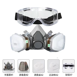 防毒面具;防尘口罩;综合防护眼镜