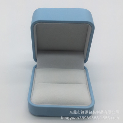 戒指盒PU珠宝耳钉吊坠包装盒创意收纳盒饰品首饰盒子定制礼品包装