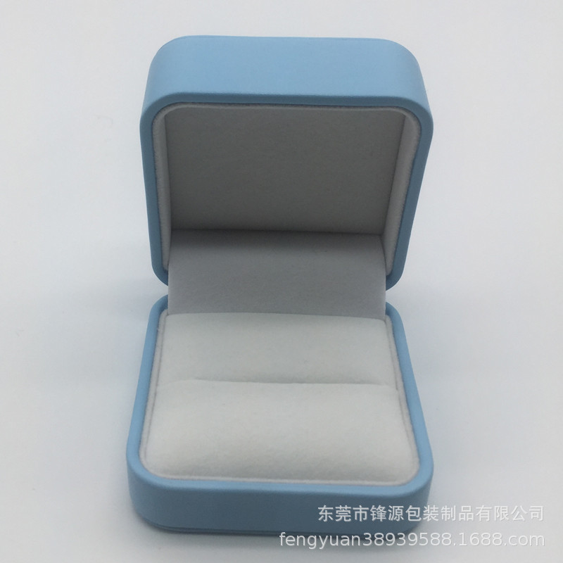 戒指盒PU珠宝耳钉吊坠包装盒创意收纳盒饰品首饰盒子定制礼品包装