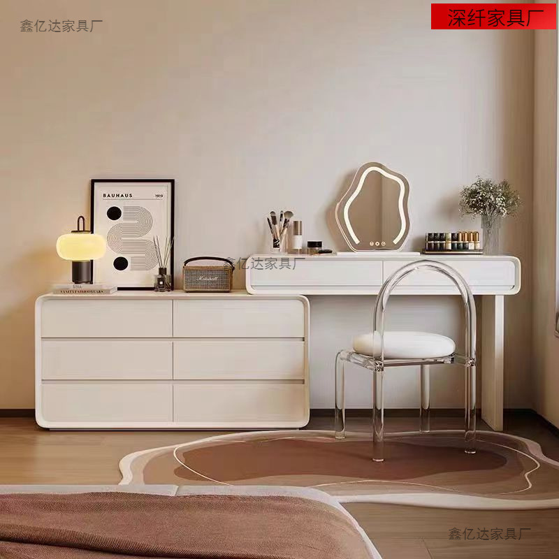 Dressing Table Bedroom Simple Modern Cupboard Dressing Table Integrated Small Apartment Desk Bedside Cabinet Dressing Table Dressing Table
