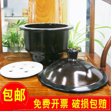 玻璃干燥器240mm附磁板带盖子实验室干燥皿棕色真空干燥器垒德株