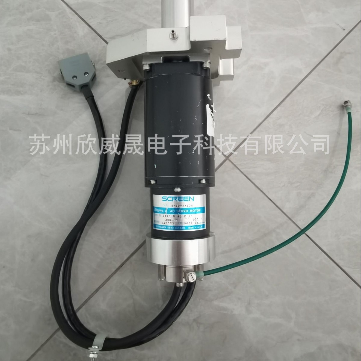 SCREEN 2-39-74930 3510N45E10 TAMAGAWA AC SERVO MOTOR二手