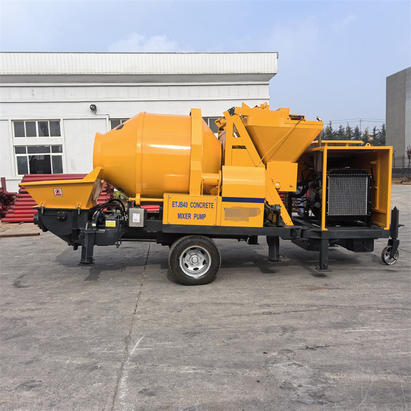 混凝土输送泵二次构造柱泵大小型细石混泥土砂浆柴油混凝土输送泵