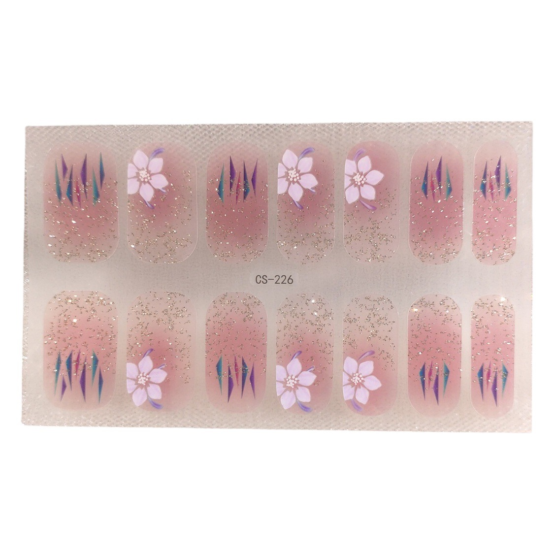 Baking-free gel nail stickers waterproof long-lasting 3D nail stickers patch female removable wear nail polish film full stickers