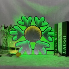 LED クリスマスツリー千層アビスミラークロスボーダーミラー発光トンネルライトクリスマス雰囲気ライト装飾テーブルセッティング高齢者