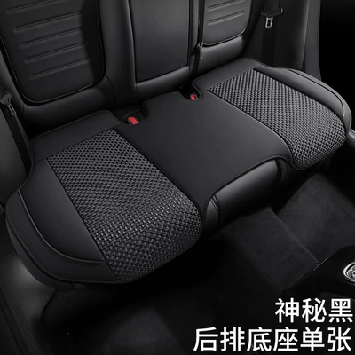 all seasons, durable, dirt-resistant, universal car – Universal seat cover - mysterious-blackrear-three-seat-universal