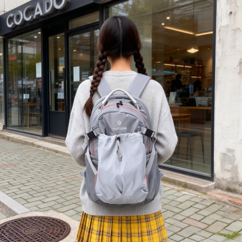 Fashionable Autumn and Winter Lightweight Outdoor Hiking and Mountaineering Bag, Sports Backpack for Male College Students, Commuter Backpack for Women