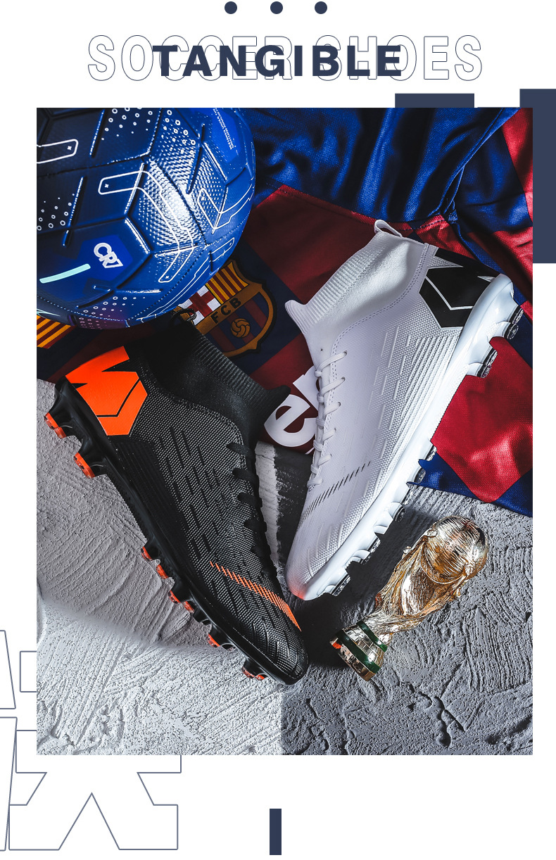 High-Top Football Shoes
