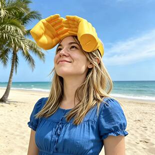 �羳���R�d���T��Ʒpalm-sized sun hat��֑�������Ȥ���ñ
