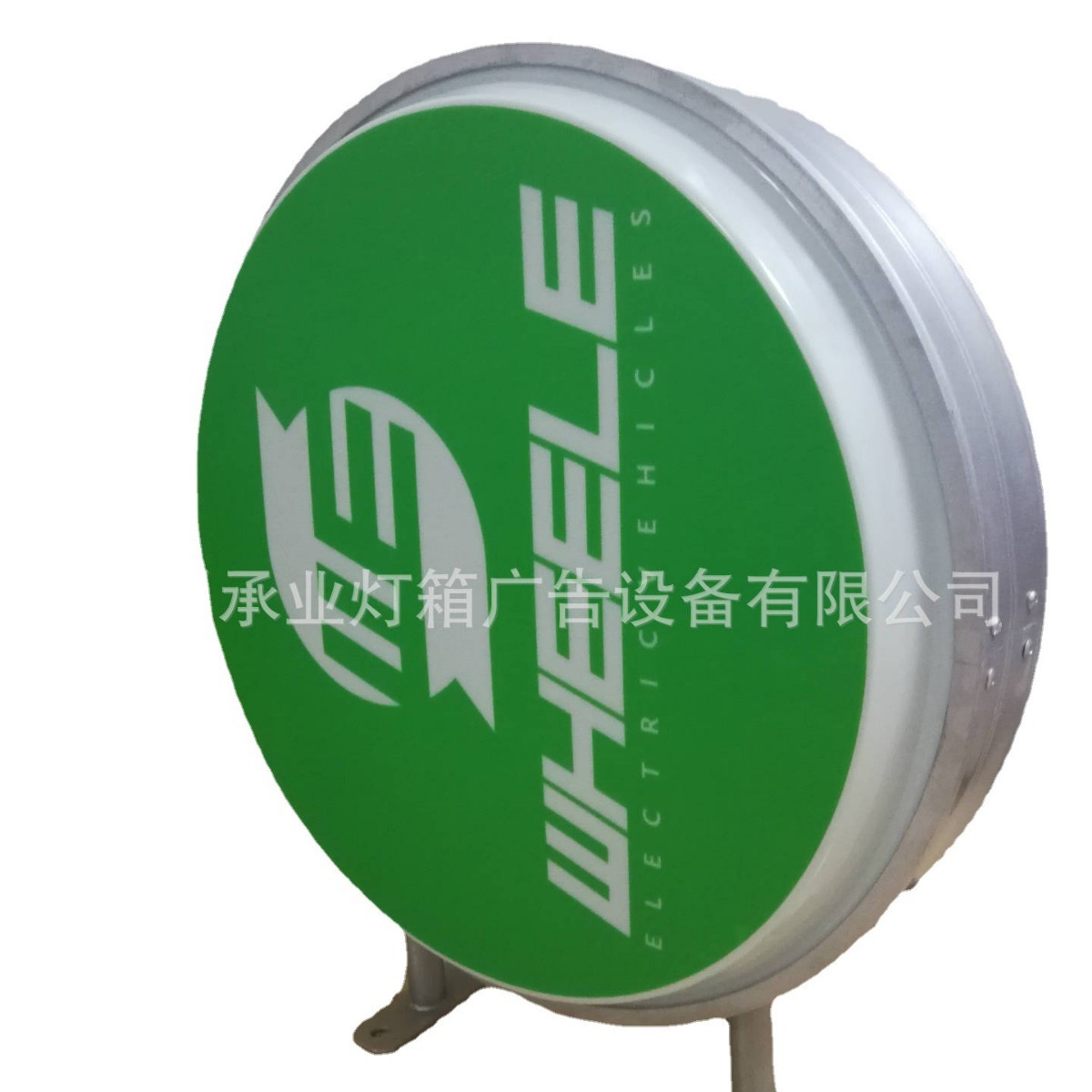 圆形灯箱，空白灯箱，可根据客户需求贴画面，吸塑灯箱
