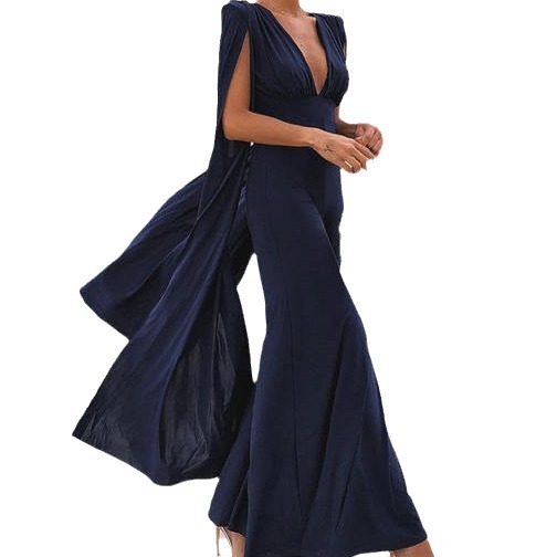 2023 Europa y América primavera y verano Comercio exterior ropa de las nuevas mujeres deseo Amazon sexy Deep V Slim vaina vestido image 6