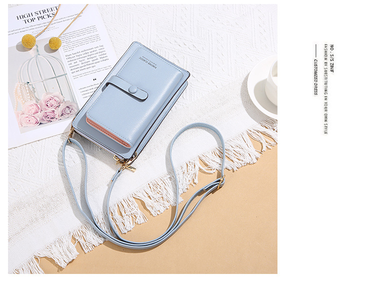 2023 New Mobile Phone Bag Women's Touch Screen Mobile Phone Bag Shoulder Crossbody Coin Purse_voghion.com