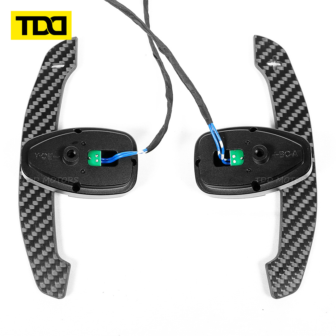 Real carbon fiber magnetic shift paddles are suitable for Toyota 86, Subaru BRZ, Lexus IS, NX, RC