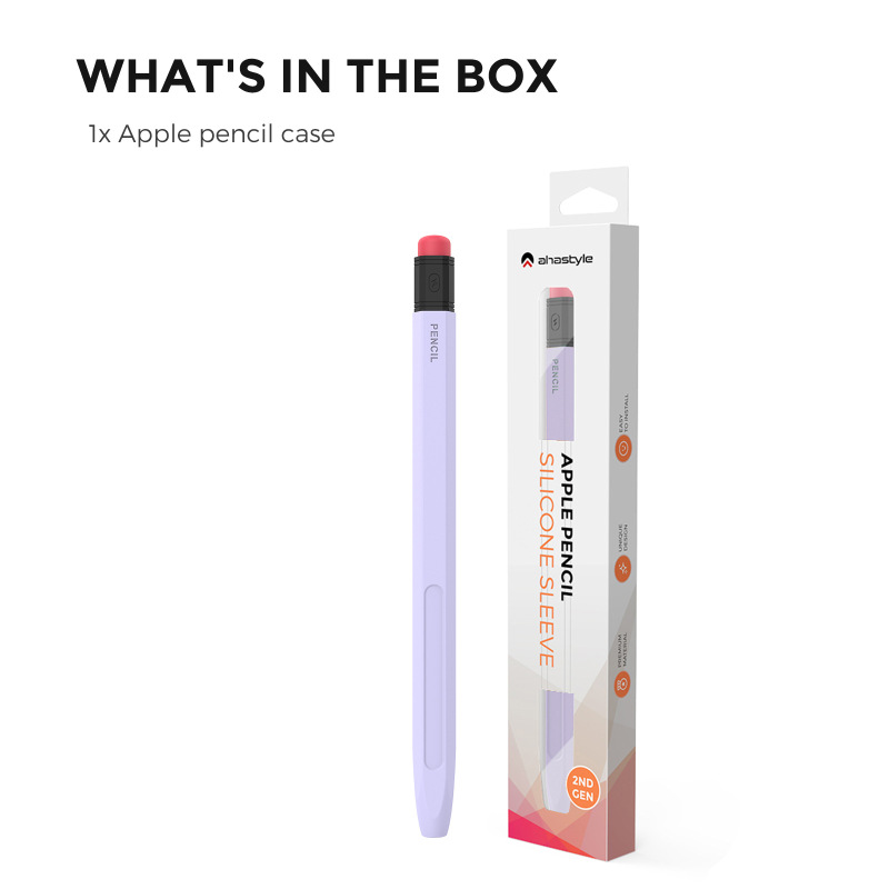 アップルペンのシリコン保護カバーApple Pencil pro & 2世代レトロ鉛筆滑り止めペンカバー|undefined