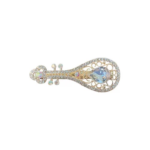 Chinese style retro hairpin for women, small bangs clip, duckbill clip for broken hair, Pipa girl side clip, Internet celebrity top clip