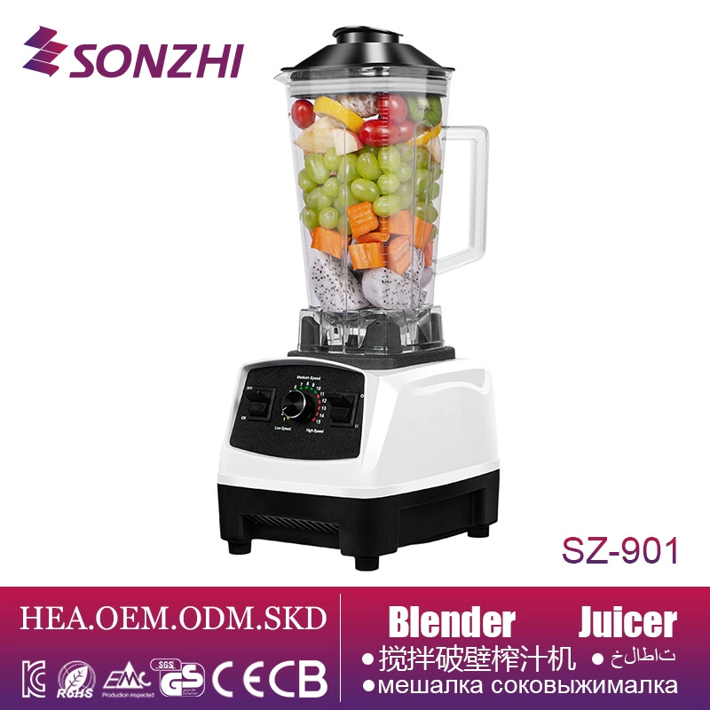 Высокопроизводительный блендер (SONZHI) SZ‑901, прорывной соевый напиток, варианты 110 В и 220 В