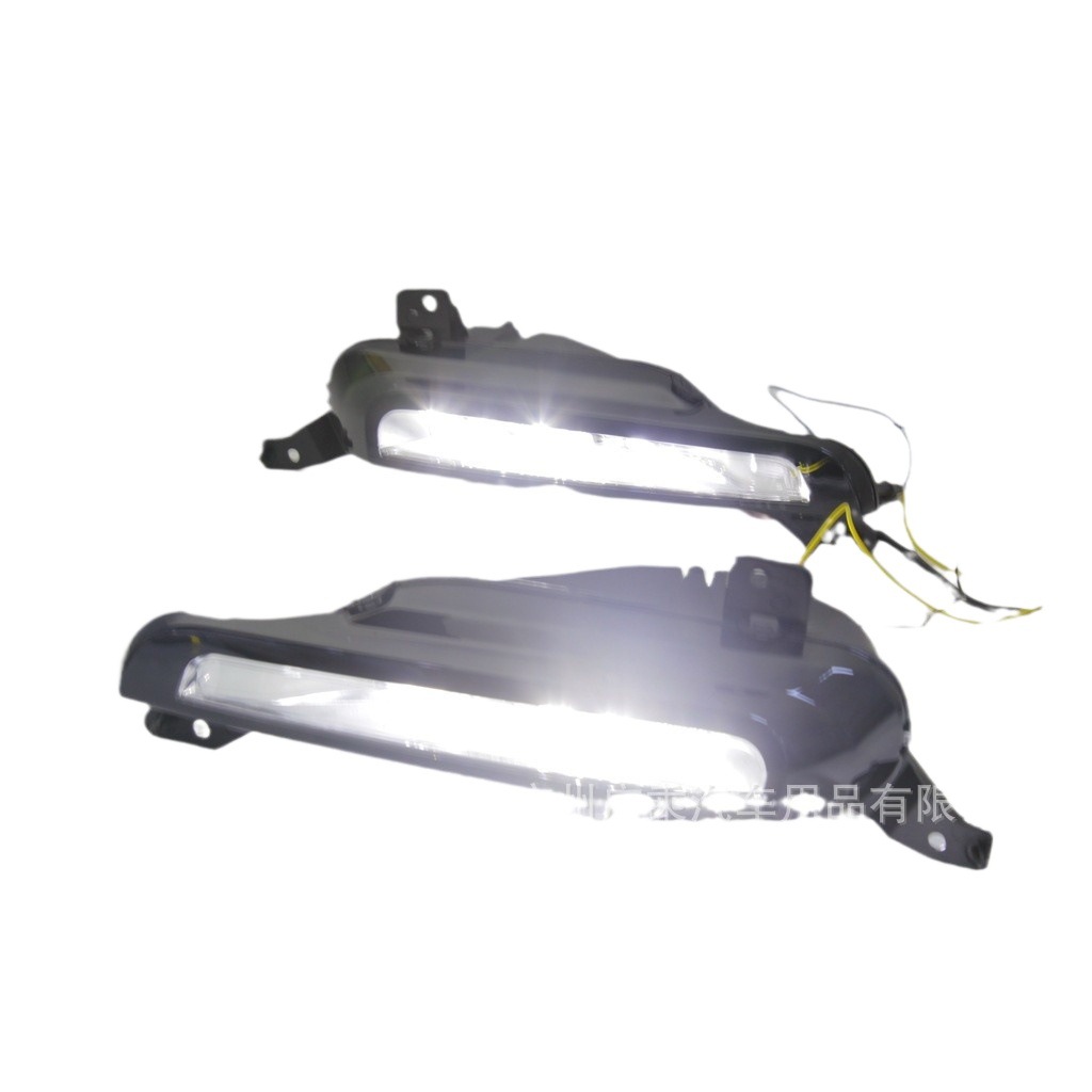 Aplicable a 16-18 años Land Rover Aurora Luz de niebla LED Luz de circulación diurna Range Rover Aurora Luz de circulación diurna Luz de niebla LED