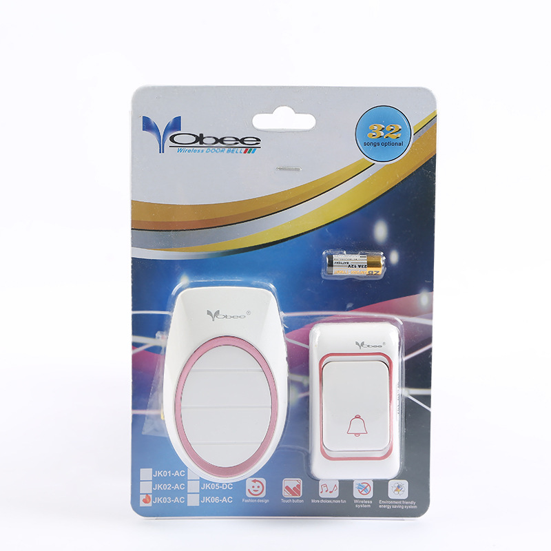 跨境外贸 无线门铃 家用遥控门铃 远距离遥控 老人呼叫器 交流电