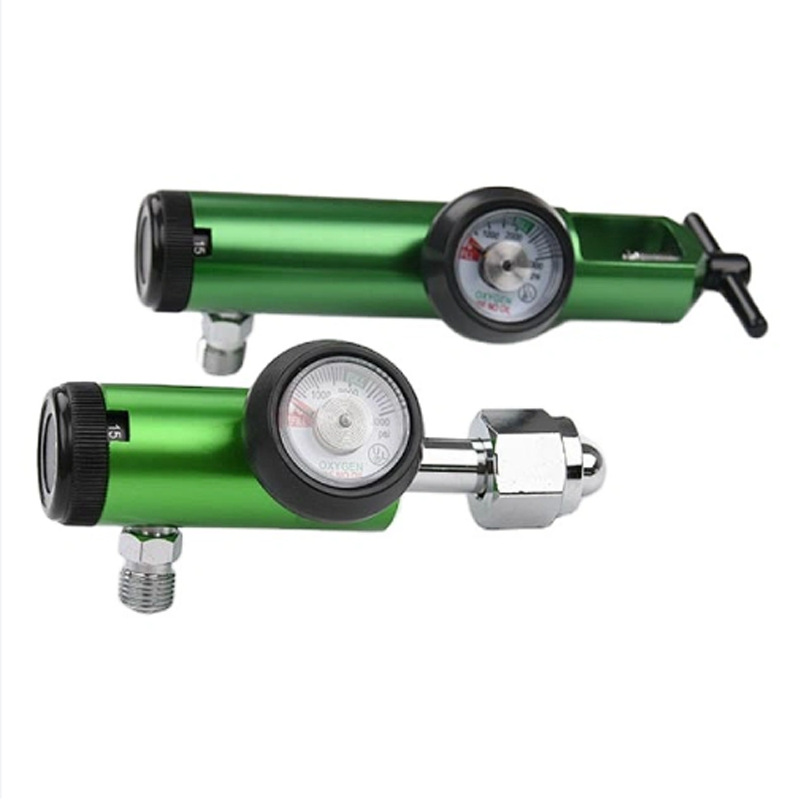 Click Style Pin Index Medical Oxygen Regulator CGA870 CGA540