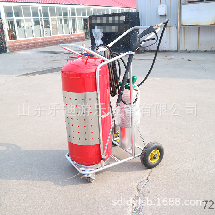 移动推车式细水雾 移动式细水雾灭火装置 50L推车式细水雾