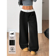 L 76497 American Embroidered Fleece Pants ��ʽ�����������