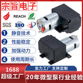 12v负压隔膜泵直流低噪音榨汁机 微型抽气真空泵破壁理疗机大流量