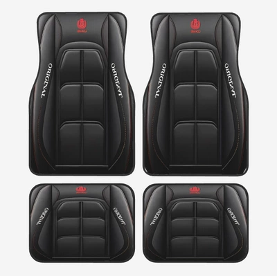 Cross-Border Best-Selling Universal Car Floor Mats, Stain-Resistant, Avtomobil döşəmə paspasları - new-temu-floor-mat-20-33444468cm-two-pieces-each