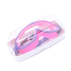 跨境成人平光泳鏡游泳眼鏡潛水裝備硅膠防水防霧高清大框廠家批發