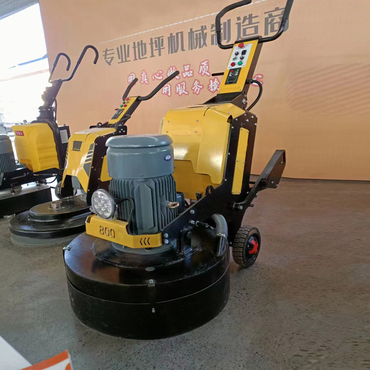 850型固化地坪打磨机 四盘12头850打磨机 双盘的抛光机