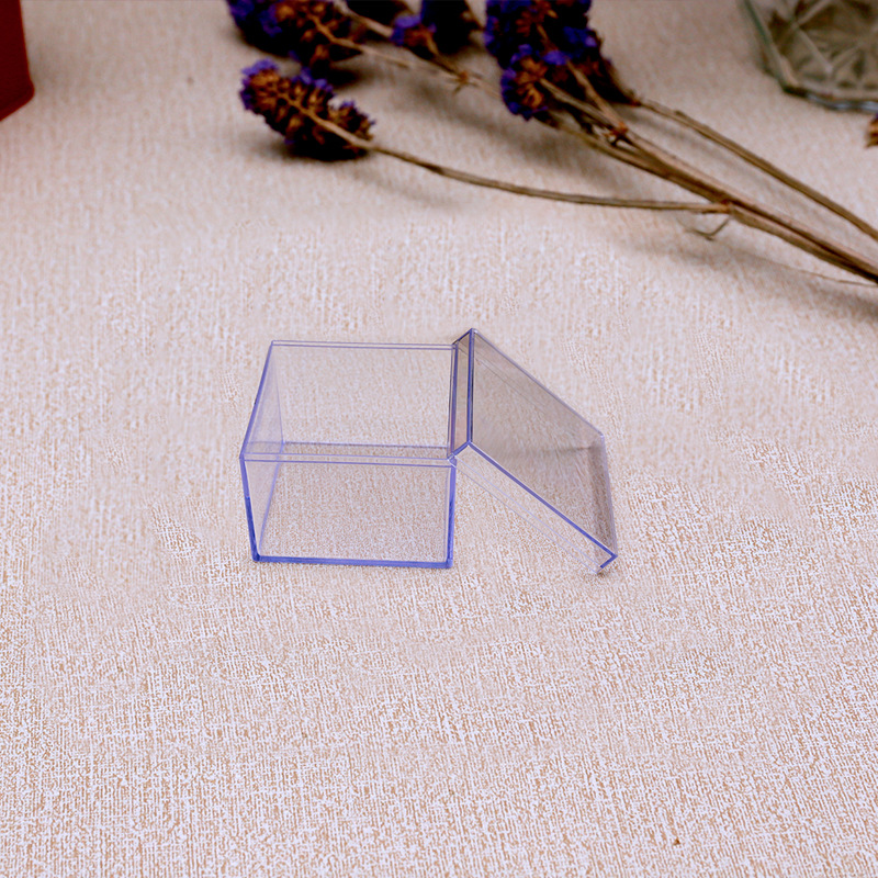 透明方形表装盒65*65*65MM   正方形玩具收纳展示盒供应