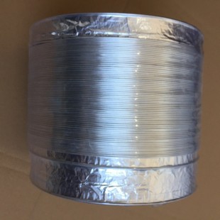 Manufacturer Supplies Telescopic Tube Double-Layer Steel Wire Reinforced 200× 2m Aluminum Foil Exhaust Duct
