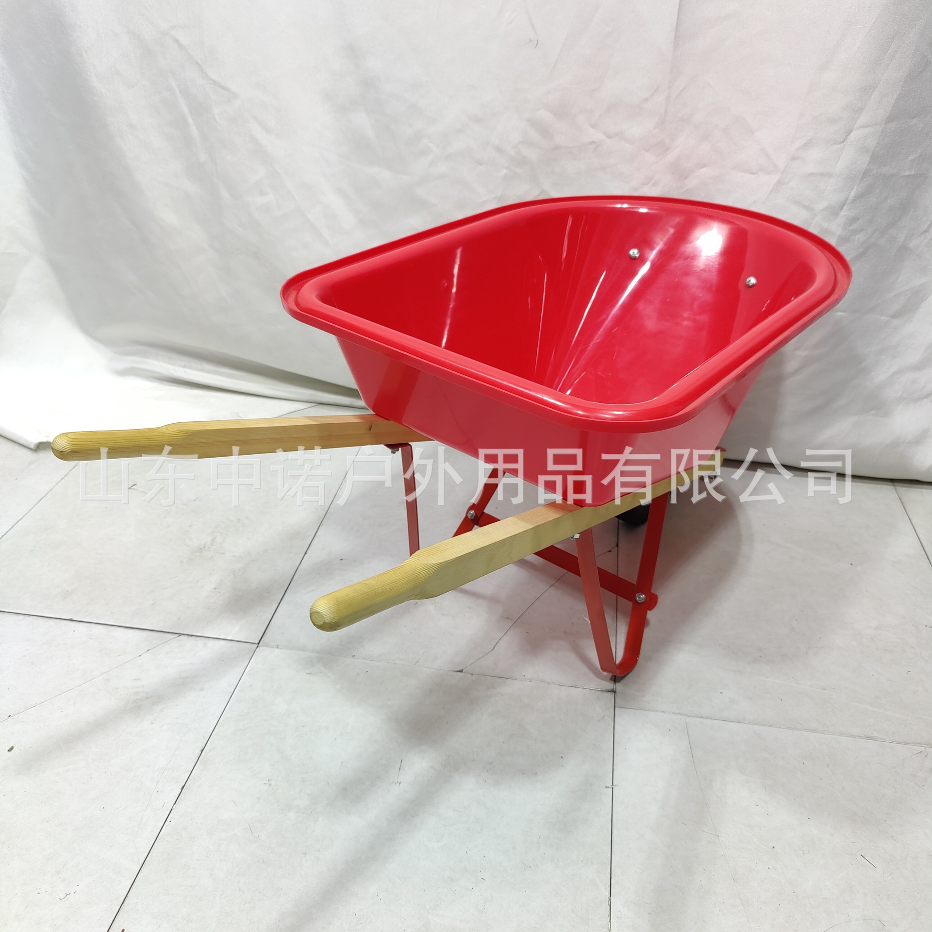 户外花园独轮儿童玩具手推车 轻型木质翻斗车小手推车 玩沙玩具