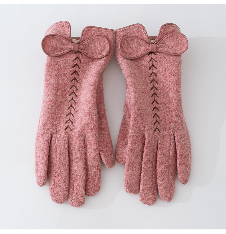 Women's Basic Lady Simple Style Solid Color Gloves 1 Set display picture 2