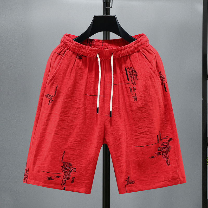 Big & Tall Men's 5-Inch Quick-Dry Shorts – Plus Size Beach & Running Shorts With Adjustable Drawstring (M-8XL)_voghion.com