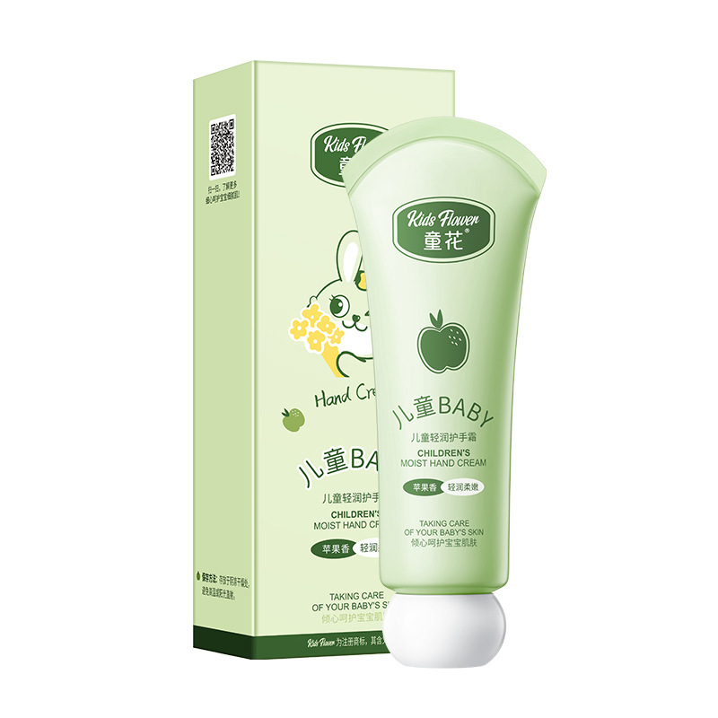 Baby Flower Hand Cream para niños, hidratante, anti-agrietamiento, protector de la piel, gran valor facial. image 7