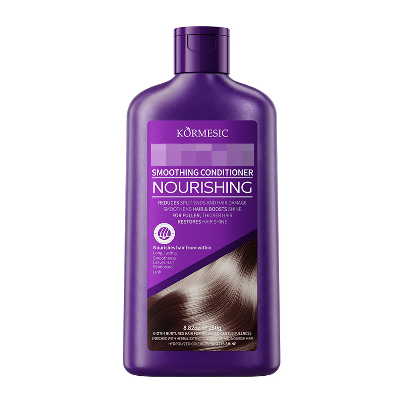 Acondicionador Suavizante Púrpura con Fragancia Floral para Cuidado del Cabello
