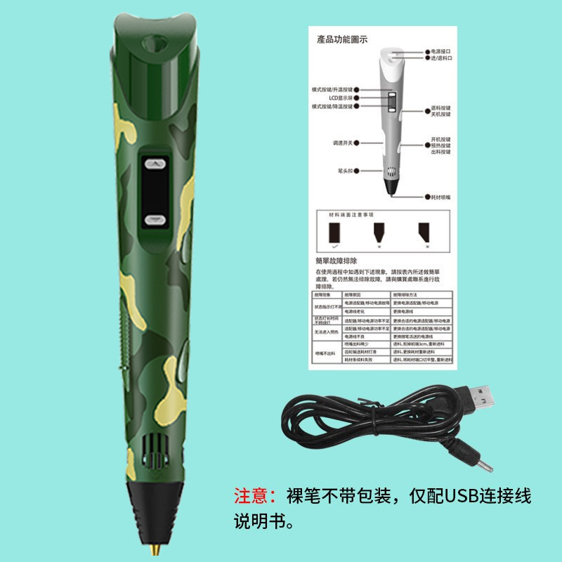 포장하지 않고 베어 펜