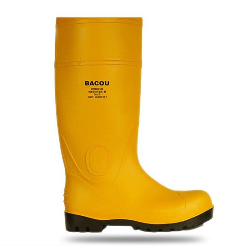 霍尼韦尔75707 PVC防化靴防砸双密度耐酸碱耐油防滑耐磨劳保鞋靴