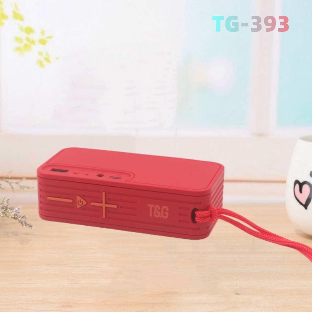Nuevo TG393 altavoces Bluetooth inalámbricos deportivos al aire libre portátiles mini portables pequeños altavoces TWS regalo