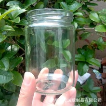 厂家现货350ml组培瓶 虫草菌种玻璃空瓶 育苗透明瓶透气盖子