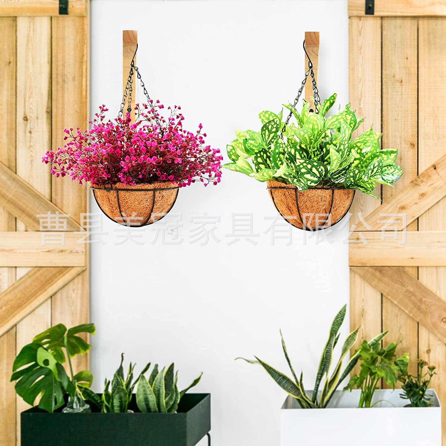 Gancho creativo de madera maciza pared pasillo abrigo y sombrero percha gancho de madera interior planta libre de perforación gancho de madera fábrica