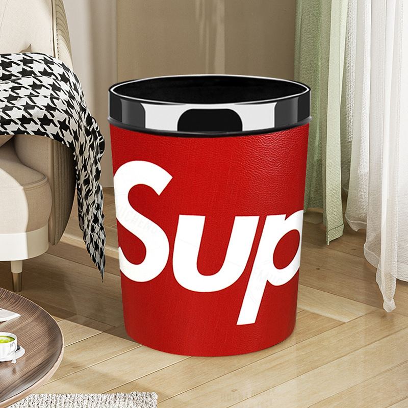 Hotel Trendy Trash Can, Toilet Bathroom Toilet Bowl, Household Wastebasket, Kitchen Living Room Bedroom Storage Bin, Dropshipping