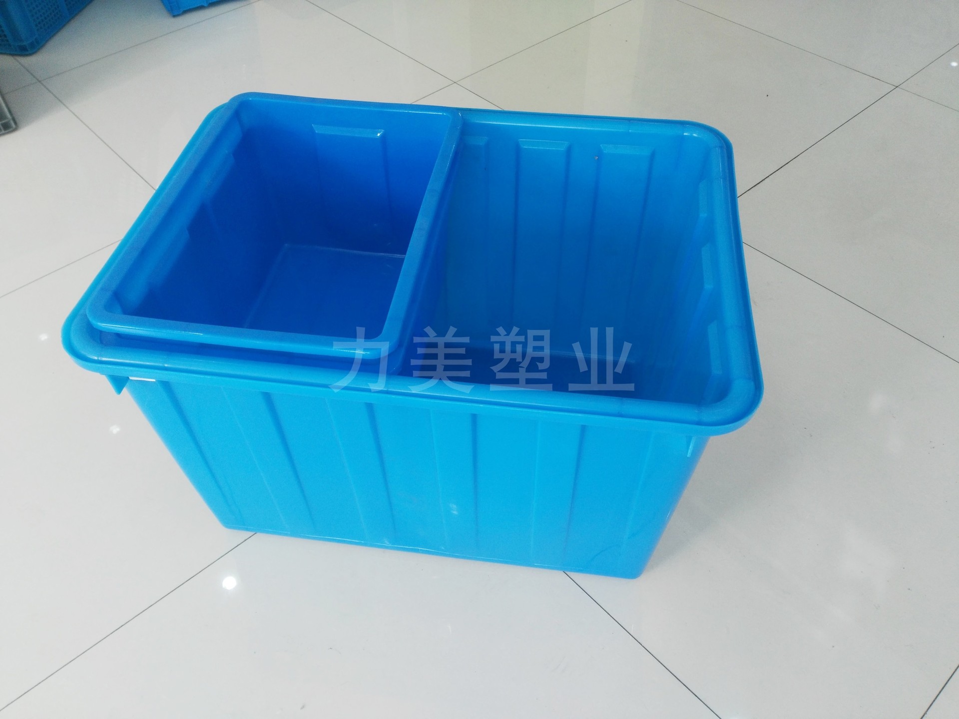 BB4C批發特大加厚大塑料水箱長方形水桶養魚養殖箱大號牛筋儲