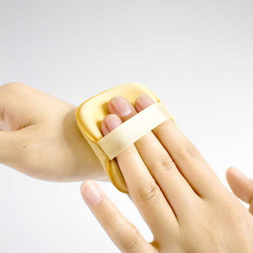 Butter cookies ultra-soft, fit, dry and wet two-use concealer cushion puff, simple double-sided can be used