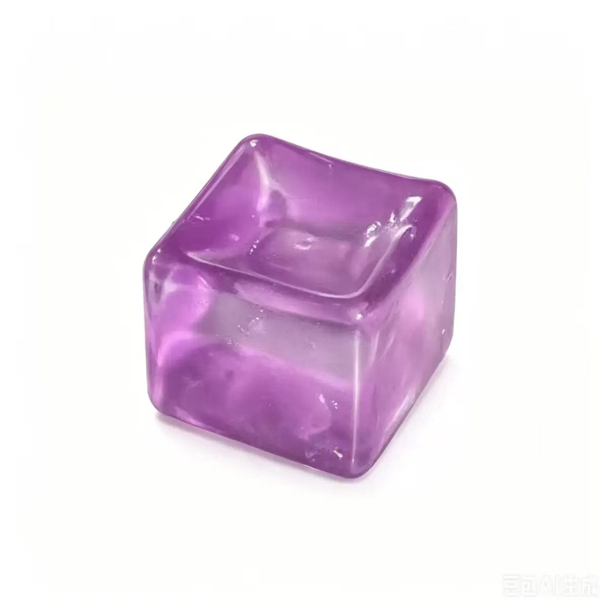 Juguete Antiestrés de Cubo de Hielo de Rebote Lento de Plástico image 12
